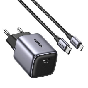 Ładowarka sieciowa UGREEN CD318 Nexode mini, USB-C, PD3.0, QC4.0, GaN, 20W