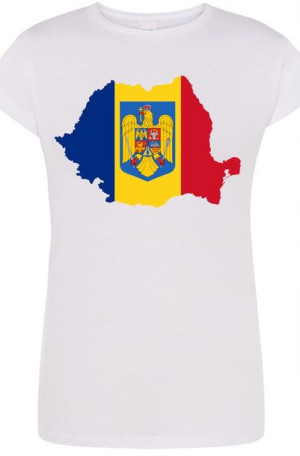 Rumunia Damski Modny T-ShirtNadruk Rozm.XL