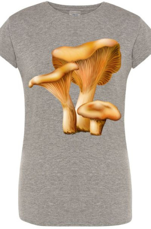 Rydz Grzyb Damski Modny T-shirt Nadruk Rozm.XL