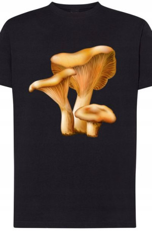 Rydz Grzyby Męski T-Shirt Modny Rozm.XS