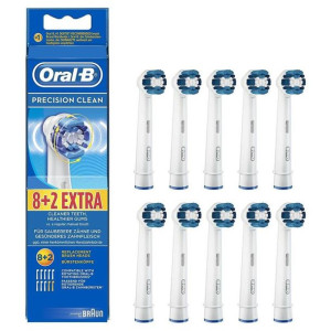 Oral-B Końcówki do Szczoteczki Elektrycznej - Precision Clean - 10 Główek