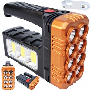 Szperacz Latarka Akumulatorowa Solarna Usb Led