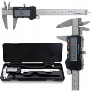 Suwmiarka 150mm Elektroniczna Metalowa + Etui Lcd