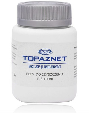 Płyn Do Czyszczenia Srebra I Złota Biżuterii Srebrnej Złotej 70 Ml Srebro