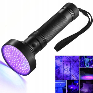 LATARKA UV 100 LED 395NM DETEKTOR Bursztynu Klima