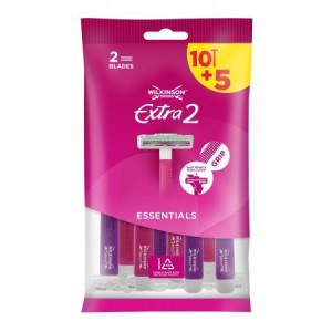 WILKINSON WOMEN Maszynki do golenia EXTRA 2 ESSENTAILS 10+5 GRATIS