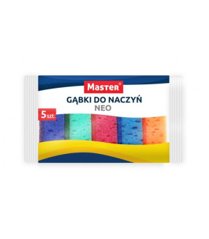 MASTER Zmywak kuchenny Gąbki do naczyń 5 szt NEO S060
