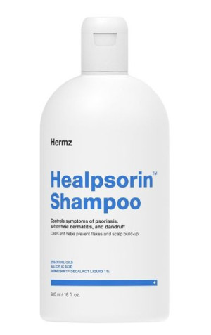 Hermz Healpsorin Szampon Łuszczyca Łupież Łojotokowe Zapalenie Skóry 500ml