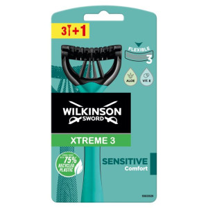 WILKINSON Maszynki do golenia RAZOR XTREME3 Sensitive Comfort BOX 3+1