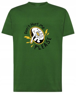 Śmieszny T-Shirt nadruk pączek donut Rozm.4XL