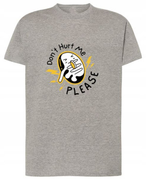 Śmieszny T-Shirt nadruk pączek donut Rozm.M