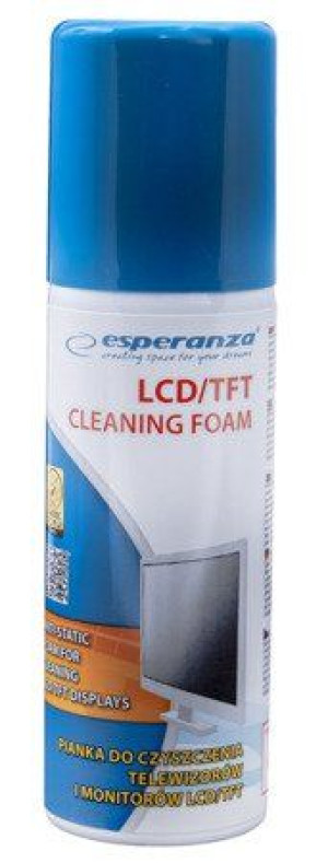 Pianka do czyszczenia monitorów lcd/tft Esperanza 100ml