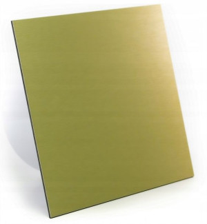 Kratka Wentylacyjna Biała 150x150mm Złoto