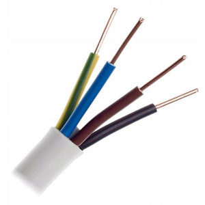 Przewód kabel do pomp 4x1,5mm elastyczny 1 METR