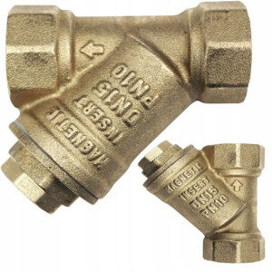 Filtr magnetyczny DN15 gwintowany 1/2 siatkowy