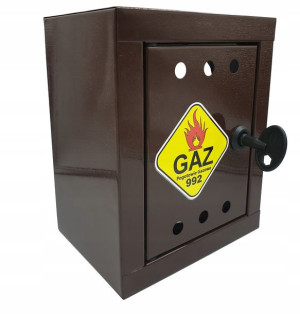 Szafka Skrzynka Gazowa G40 40x40x25 Brąz