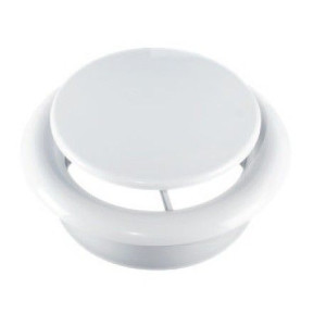 Anemostat Wywiewny/nawiewny Kratka Plastik 125mm