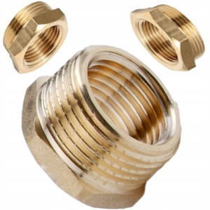 Mosiądz Redukcja 3/4" X 1/2" Mocna