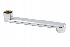 Wylewka Do Baterii Jednouchwytowej Ściennej L220mm