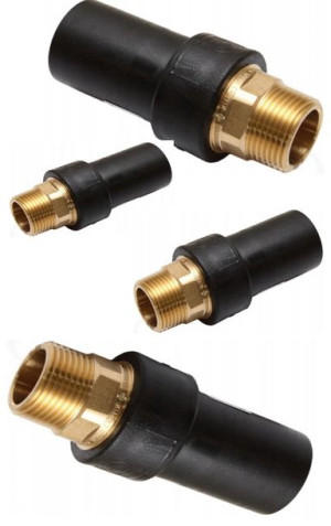 Złączka elektrooporowa 40 x 5/4 GZ adapter PE mufa