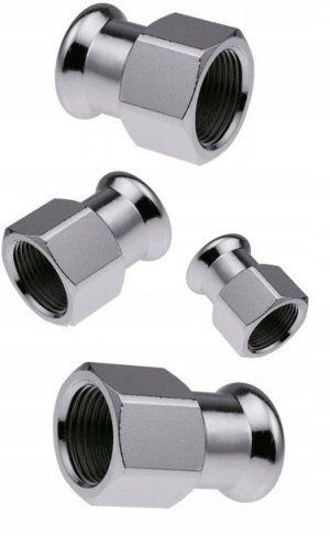 Złączka zaciskowa Steel Press 22x1 KAN-therm