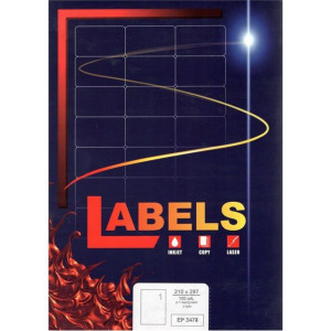 Etykiety Samoprzylepne A4 100 Szt 210x148,5 Labels Ep 3655