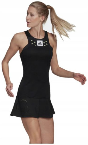 Sukienka tenisowa ze spodenkami czarna ADIDAS - XL