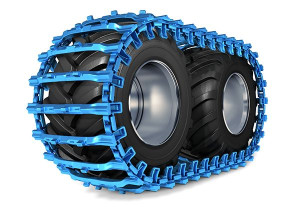 Gąsienice na koła PEWAG bluetrack perfekt