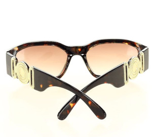 Okulary przeciwsłoneczne damskie RETRO ELEGANCE brąz