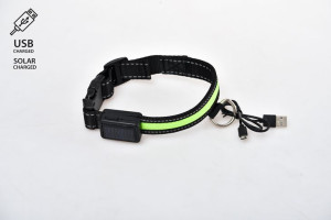 Obroża Dla Psa Led Solar - Petlove - S Zielona [osolarsgn]