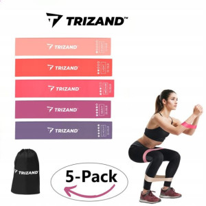Gumy Oporowe Trizand 5 Gum Fitness + Pokrowiec