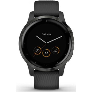 Garmin vivoactive 4S - Multisportowy smartwatch GPS - Szary Czarny