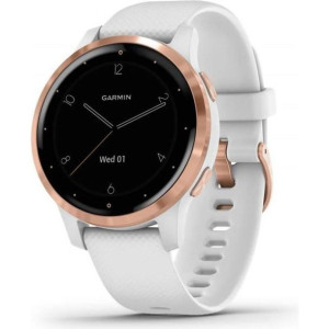Garmin vivoactive 4S - Multisportowy smartwatch GPS - Rózowo-zloty bialy
