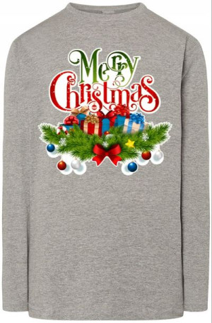 Świąteczny Męski Longsleeve Merry Christmas R.4XL