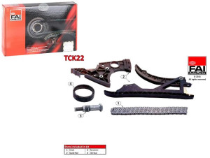 Zestaw Łańcucha Rozrządu Bmw Dohc 1 3 5 07- Fai Au