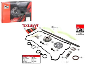 Zestaw Łańcucha Rozrządu Citroen C4 (08- ) Z Kołem