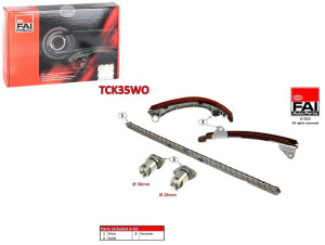 Zestaw Łańcucha Rozrządu Toyota Dohc Avensis 00-03