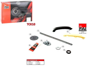 Zestaw Łańcucha Rozrządu Vw Sohc Dohc Fabia 1.2 06