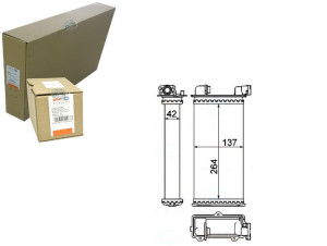 Nagrzewnica Behr Hella 64111373772 1373772 8391362