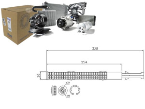Osuszacz Klimatyzacji Audi A1 Seat Ibiza Iv Ibiza
