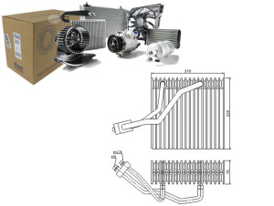 Parownik Klimatyzacji Audi A3 Tt Seat Leon Toledo