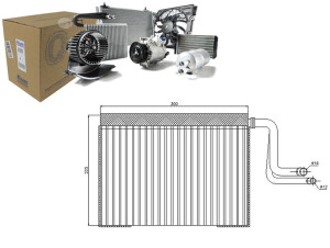 Parownik Klimatyzacji Bmw 1 (e81) 1 (e82) 1 (e87)