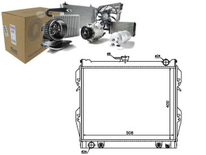 Chłodnica Silnika Toyota 4 Runner Hilux Iv Hilux V