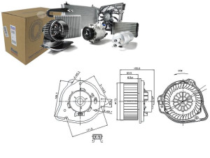 Dmuchawa Volvo C70 I S70 V70 I Xc70 2.0-2.5d 12.95