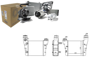 Intercooler Audi A4 Seat Exeo Exeo St 1.8/2.0/2.0d