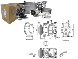 Sprężarka Klimatyzacji Audi A4 A6 Allroad 2.5d 07.