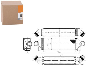 Intercooler Ford Transit 00- Nrf