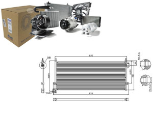 Skraplacz Klimatyzacji Volvo Fh Fh 12 Fh 16 08.93-