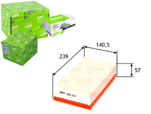 Filtr Powietrza Valeo