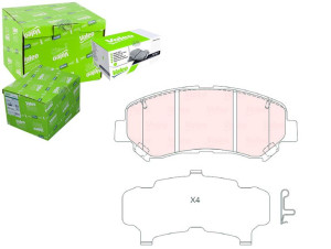 Klocki Hamulcowe Valeo D1060jd00a 5581057l50 37625